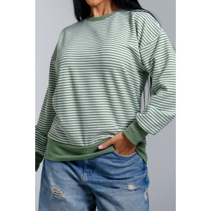 Свитшот женский "Мелиса" поларфлис (р-ры: 44-54) хаки Свитшот женский "Мелиса" поларфлис (р-ры: 44-54) хаки