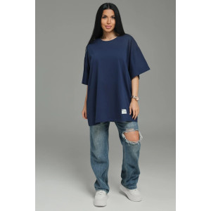 Футболка женская "Анита-2" кулирка (р-ры: 44-66) светло-синий