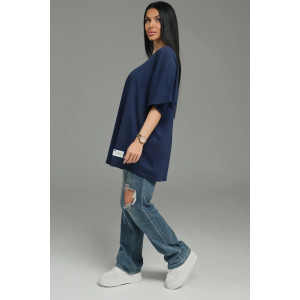 Футболка женская "Анита-2" кулирка (р-ры: 44-66) светло-синий