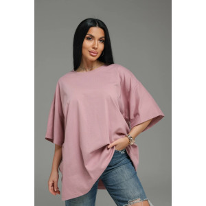 Футболка женская "Анита-2" кулирка (р-ры: 44-66) пудра