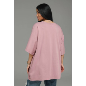 Футболка женская "Анита-2" кулирка (р-ры: 44-66) пудра