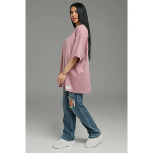 Футболка женская "Анита-2" кулирка (р-ры: 44-66) пудра