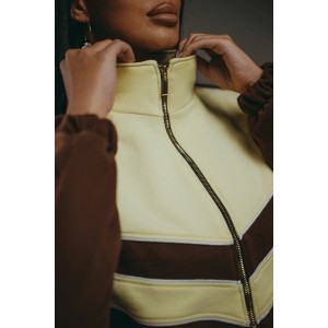 Костюм двойка женский "Алиша" футер 3-х нитка петля пенье фирча (р-ры: 44-66) шоколад