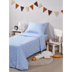 Детское постельное белье полиэстер "Бантики"