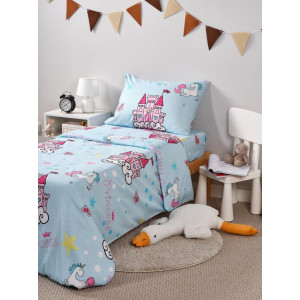 Детское постельное белье полиэстер "Единороги" Детское постельное белье полиэстер "Единороги"