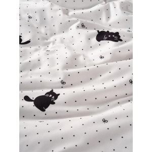 Детское постельное белье полиэстер "Кошечки" Детское постельное белье полиэстер "Кошечки"