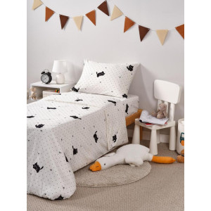 Детское постельное белье полиэстер "Кошечки" Детское постельное белье полиэстер "Кошечки"