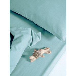 Ясельное постельное белье "Urban Family" перкаль на резинке "Морская волна" Ясельное постельное белье "Urban Family" перкаль на резинке "Морская волна"