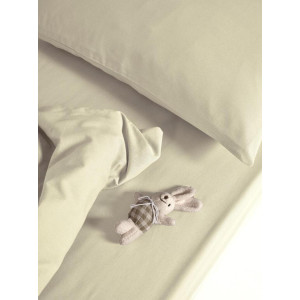 Ясельное постельное белье "Urban Family" перкаль на резинке "Античный белый" Ясельное постельное белье "Urban Family" перкаль на резинке "Античный белый"