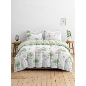 Постельное белье перкаль "Сельский дворик" Постельное белье перкаль "Сельский дворик"