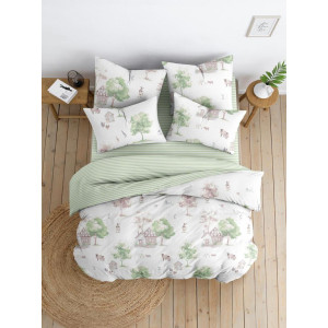 Постельное белье перкаль "Сельский дворик" Постельное белье перкаль "Сельский дворик"