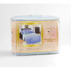 Постельное белье с одеялом и обычными наволочками перкаль "Камилла" (последний размер) 1.5-сп.