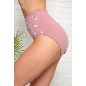 Трусы женские №64843 кулирка с лайкрой (последний размер) кофе 56 Трусы женские №64843 кулирка с лайкрой (последний размер) кофе 56