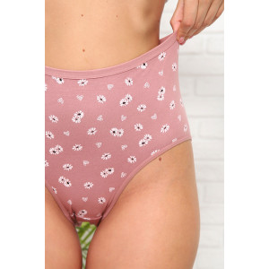 Трусы женские №64843 кулирка с лайкрой (последний размер) кофе 56 Трусы женские №64843 кулирка с лайкрой (последний размер) кофе 56