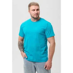 Футболка унисекс №8471 кулирка (последний размер) туркуаз 50-52