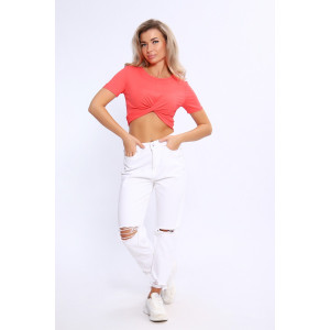 Топ женский №13294 вискоза (последний размер) коралл 52 Топ женский №13294 вискоза (последний размер) коралл 52