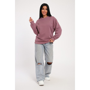 Свитшот женский №82076 футер 3-х нитка (последний размер) сливовый 54 Свитшот женский №82076 футер 3-х нитка (последний размер) сливовый 54