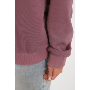 Свитшот женский №82076 футер 3-х нитка (последний размер) сливовый 54 Свитшот женский №82076 футер 3-х нитка (последний размер) сливовый 54