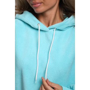 Свитшот женский №78577 интерсофт начес (последний размер) ментол 44,46