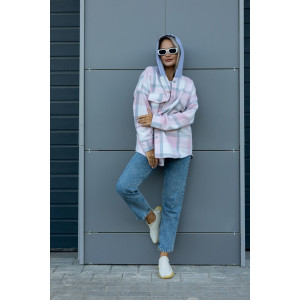 Рубашка женская РЖКК-01 смесовая ткань (последний размер) светло-розовый 48-50 Рубашка женская РЖКК-01 смесовая ткань (последний размер) светло-розовый 48-50