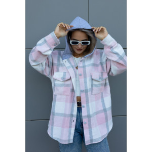 Рубашка женская РЖКК-01 смесовая ткань (последний размер) светло-розовый 48-50 Рубашка женская РЖКК-01 смесовая ткань (последний размер) светло-розовый 48-50