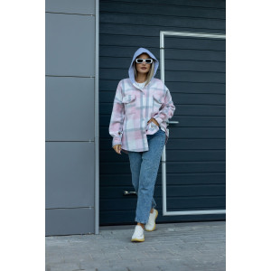 Рубашка женская РЖКК-01 смесовая ткань (последний размер) светло-розовый 48-50 Рубашка женская РЖКК-01 смесовая ткань (последний размер) светло-розовый 48-50