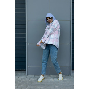 Рубашка женская РЖКК-01 смесовая ткань (последний размер) светло-розовый 48-50 Рубашка женская РЖКК-01 смесовая ткань (последний размер) светло-розовый 48-50