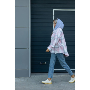 Рубашка женская РЖКК-01 смесовая ткань (последний размер) светло-розовый 48-50 Рубашка женская РЖКК-01 смесовая ткань (последний размер) светло-розовый 48-50