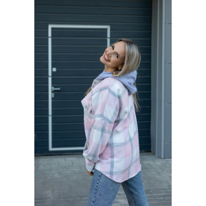 Рубашка женская РЖКК-01 смесовая ткань (последний размер) светло-розовый 48-50 Рубашка женская РЖКК-01 смесовая ткань (последний размер) светло-розовый 48-50