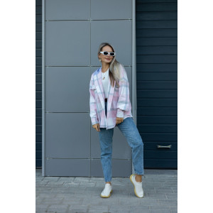 Рубашка женская РЖКК-01 смесовая ткань (последний размер) светло-розовый 48-50 Рубашка женская РЖКК-01 смесовая ткань (последний размер) светло-розовый 48-50