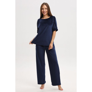 Костюм двойка женский К3130.4 велюр (р-ры: 48-62) Костюм двойка женский К3130.4 велюр (р-ры: 48-62)