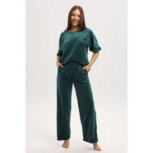 Костюм двойка женский К3130.5 велюр (р-ры: 48-62) Костюм двойка женский К3130.5 велюр (р-ры: 48-62)