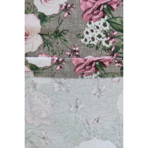 Халат женский "Флэр" кулирка (р-ры: 48-62) серый