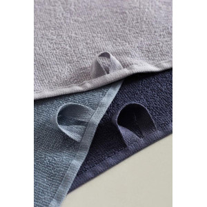 Набор махровых полотенец "Сафари" 40х60 (6 шт.) графит, светло-серый, темно-серый