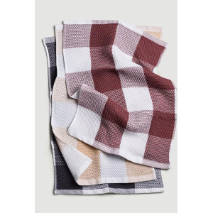 Набор вафельных полотенец "Квадро" 40х60 (6 шт.)