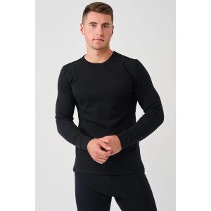 Костюм двойка мужской "Термобелье" (базовое)" 1775-Рн хлопок с эластаном (р-ры: 40-58) черный Костюм двойка мужской "Термобелье" (базовое)" 1775-Рн хлопок с эластаном (р-ры: 40-58) черный