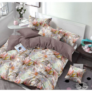 Постельное белье зима-лето поплин стеганый с окантовкой ЗЛПО-3291