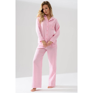 Пижама женская "Муслин" 2403-Мус муслин (р-ры: 44-54) розовый