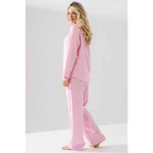 Пижама женская "Муслин" 2403-Мус муслин (р-ры: 44-54) розовый