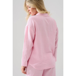 Пижама женская "Муслин" 2403-Мус муслин (р-ры: 44-54) розовый