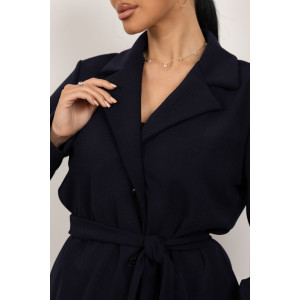 Костюм двойка женский 2123/2 креп (р-ры: 48-58) темно-синий Костюм двойка женский 2123/2 креп (р-ры: 48-58) темно-синий