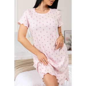 Сорочка женская 2131/1 кашкорсе (р-ры: 46-56) розовый