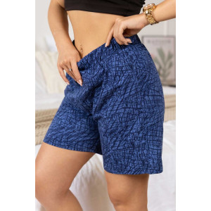 Шорты женские 2099/3 кулирка (р-ры: 46-56) синий