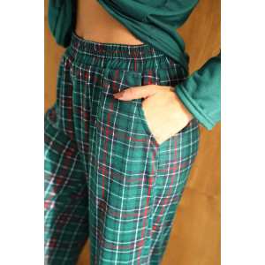 Костюм двойка женский 2240/1 бамбук (р-ры: 44-58) зеленый