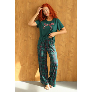 Костюм двойка женский 2241/1 бамбук (р-ры: 44-58) зеленый