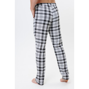 Брюки мужские 2194 хлопок с полиэстером (р-ры: 50-60) клетка 2