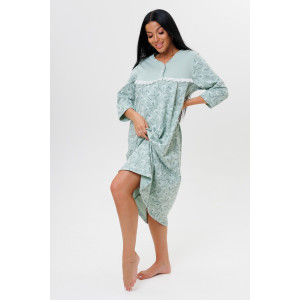 Сорочка женская 2236 футер 2-х нитка с начесом (р-ры: 50-60) Сорочка женская 2236 футер 2-х нитка с начесом (р-ры: 50-60)