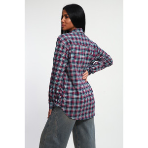 Рубашка женская М380 кулирка (р-ры: 46-60) бордо Рубашка женская М380 кулирка (р-ры: 46-60) бордо