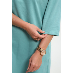 Туника женская М457 "Даша" кулирка (р-ры: 46-60) мята Туника женская М457 "Даша" кулирка (р-ры: 46-60) мята