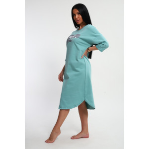 Туника женская М457 "Даша" кулирка (р-ры: 46-60) мята Туника женская М457 "Даша" кулирка (р-ры: 46-60) мята